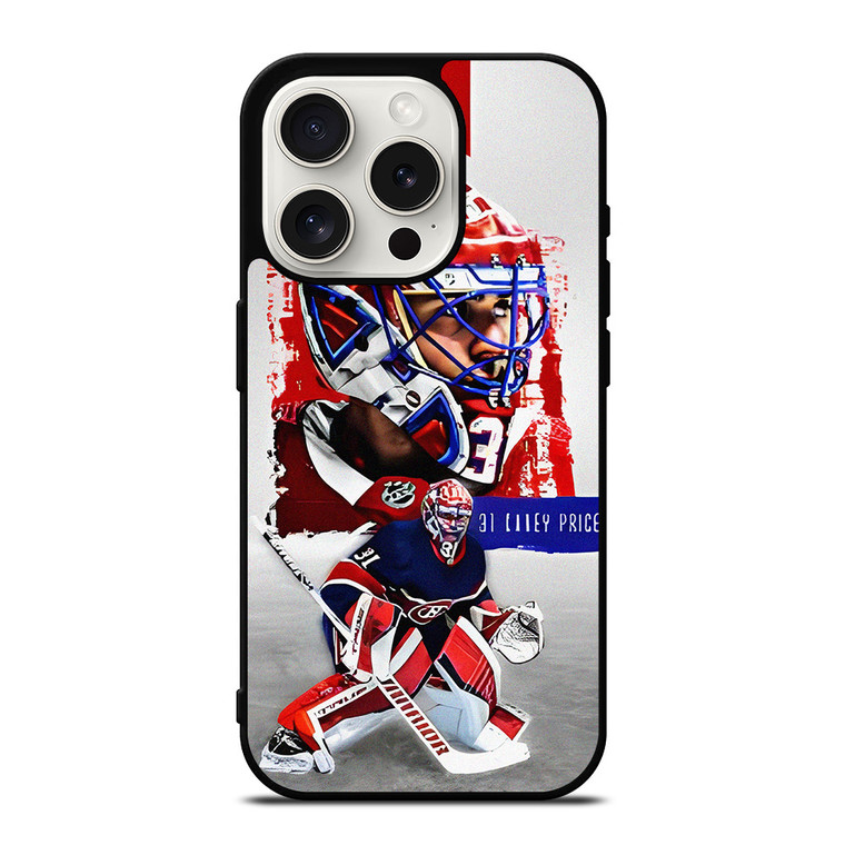 CAREY PRICE MONTREAL CANADIENS NHL iPhone 15 Pro Case Cover