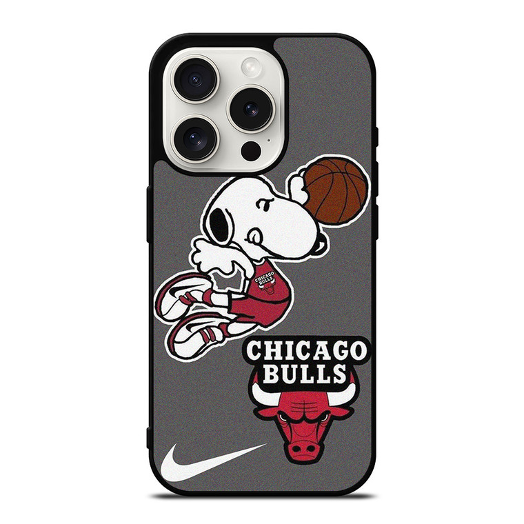 CHICAGO BULLS NIKE BASKETBALL iPhone 15 Pro Case Cover
