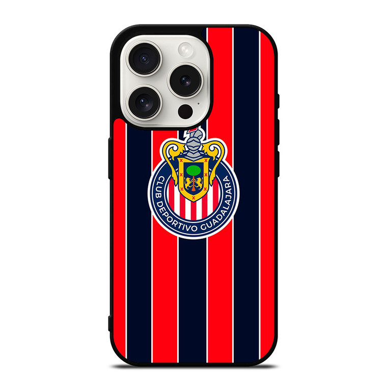 CHIVAS GUADALAJARA AWAY KIT 2023 iPhone 15 Pro Case Cover