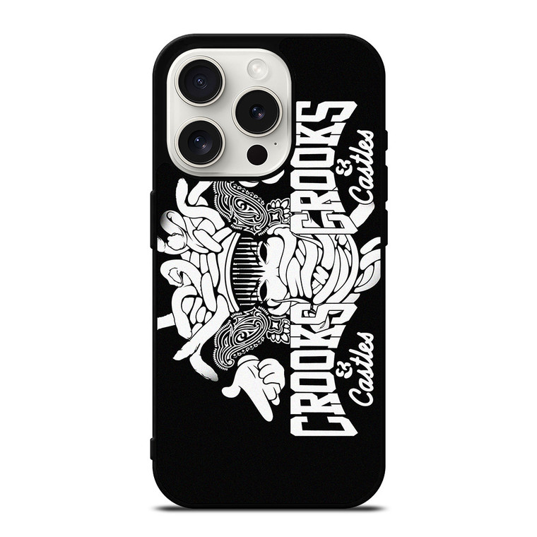 CROOKS AND CASTLES ILLUSTRATION iPhone 15 Pro Case Cover