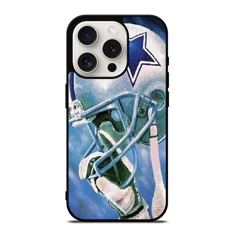 DALLAS COWBOYS HELMET FOOTBALL NFL iPhone 15 Pro Case Cover