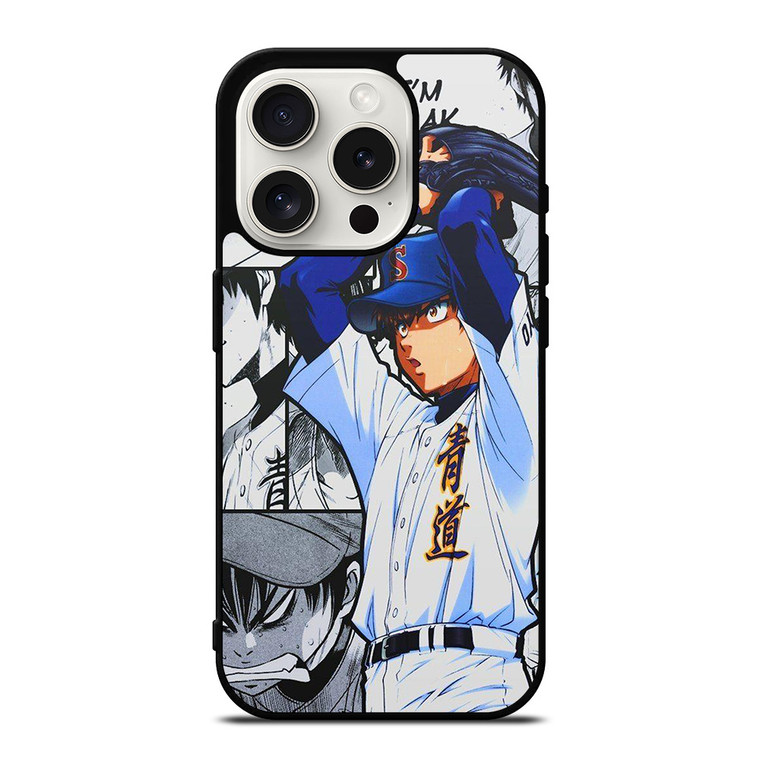 DIAMOND NO ACE BASEBALL ANIME iPhone 15 Pro Case Cover