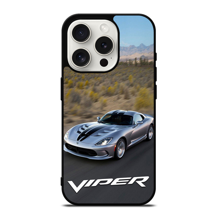 DODGE VIPER CAR iPhone 15 Pro Case Cover