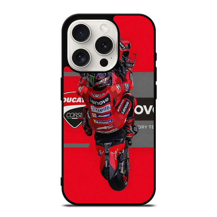 FRANCESCO BAGNAIA PECCO MOTO GP iPhone 15 Pro Case Cover
