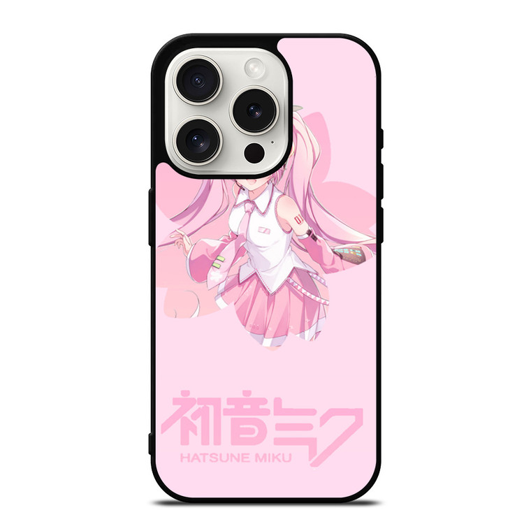 HATSUNE MIKU SAKURA  iPhone 15 Pro Case Cover