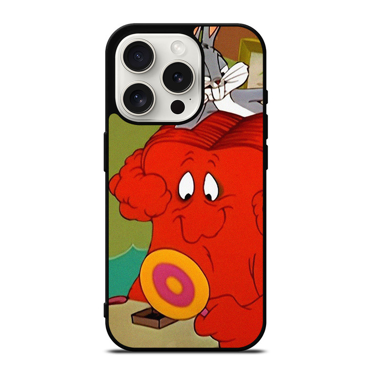 LOONEY TUNES BUGS BUNNY GOSSAMER CARTOON  iPhone 15 Pro Case Cover
