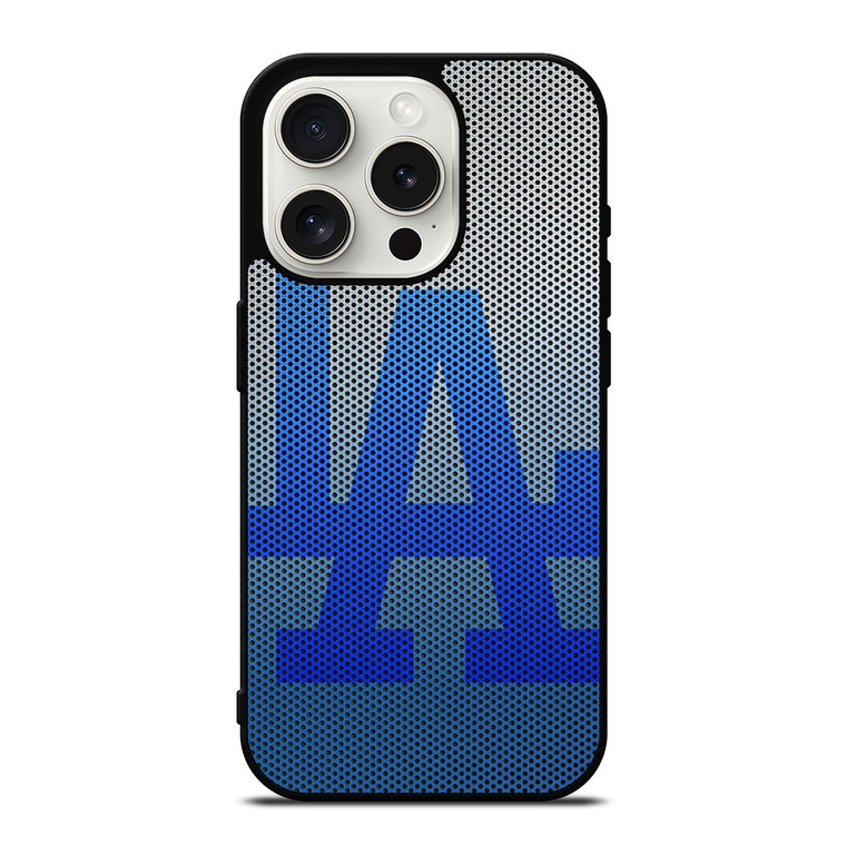 LOS ANGELES DODGERS METAL CARBON  iPhone 15 Pro Case Cover