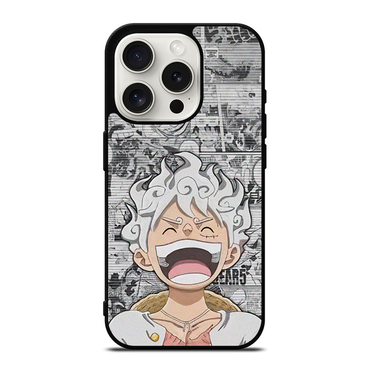 LUFFY D MONKEY GEAR 5 MANGA  iPhone 15 Pro Case Cover LUFFY D MONKEY GEAR 5 MANGA  iPhone 15 Pro Case Cover