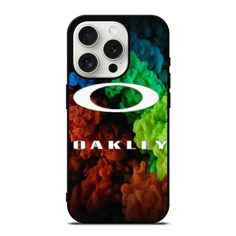 OAKLEY SMOKE EMBLEM iPhone 15 Pro Case Cover
