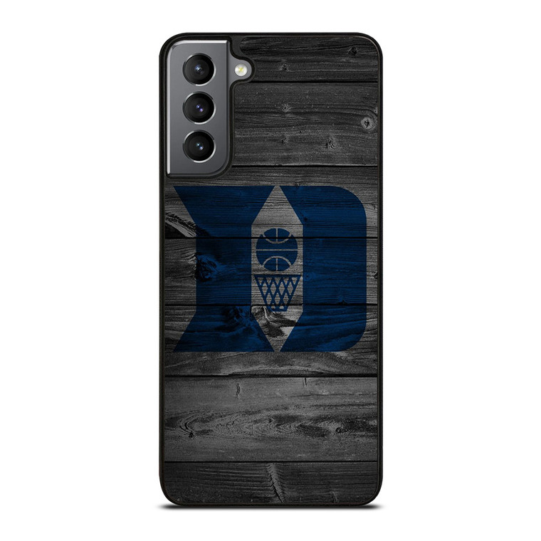 DUKE BLUE DEVILS BASKETBALL WOOD LOGO  Samsung Galaxy S21 Plus Case Cover