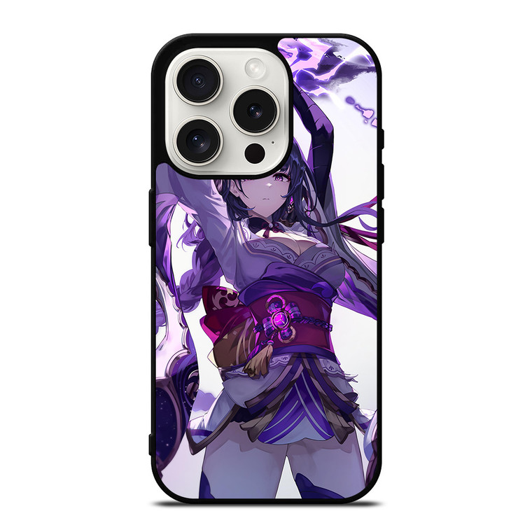 RAIDEN SHOGUN GENSHIN IMPACT GAMES iPhone 15 Pro Case Cover