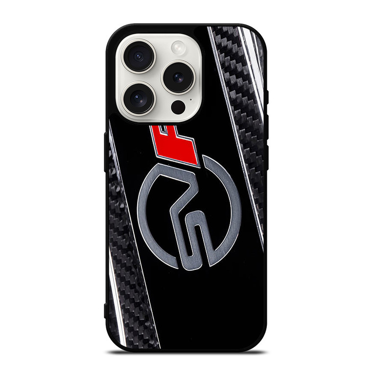 RANGE ROVER SVR LOGO CARBON iPhone 15 Pro Case Cover