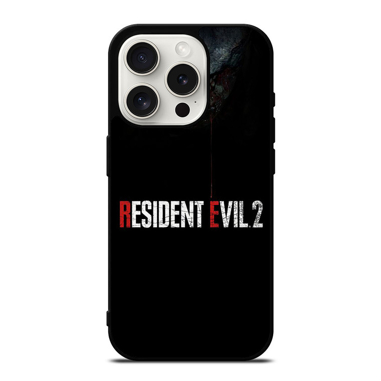 RESIDENT EVIL 2 ZOMBIE iPhone 15 Pro Case Cover