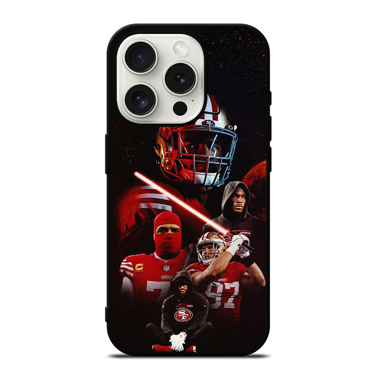SAN FRANCISCO 49ERS NFL FOOTBALL TEAM iPhone 15 Pro Case Cover