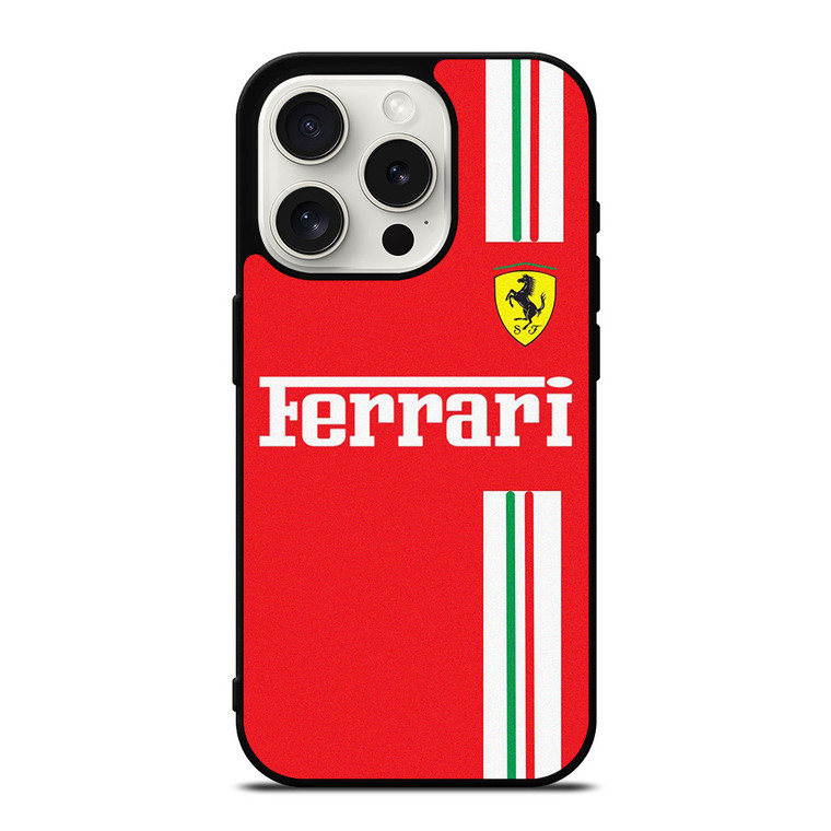 SCUDERIA FERRARI FORMULA ONE KIT iPhone 15 Pro Case Cover