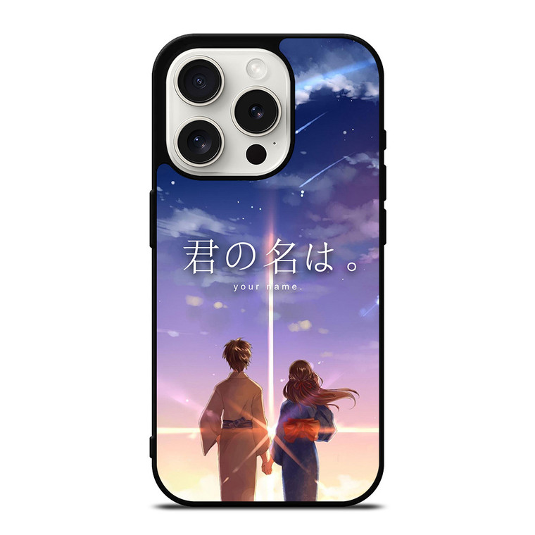 TAKI AND MITSUHA YOUR NAME KIMI NO NAWA iPhone 15 Pro Case Cover