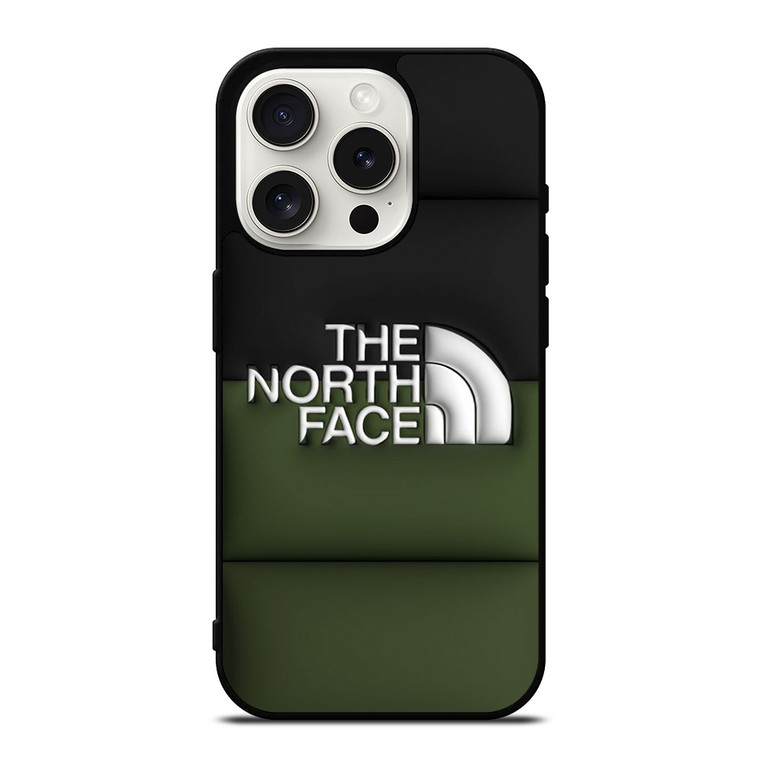 THE BORTH FACE BLACK OLIVE iPhone 15 Pro Case Cover