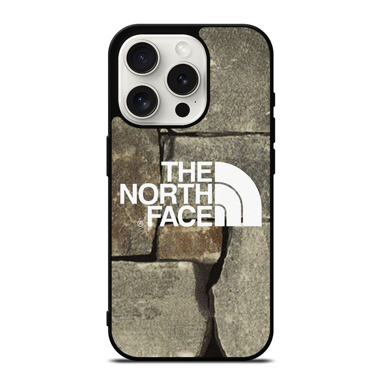 THE NORTH FACE STONES LOGO iPhone 15 Pro Case Cover THE NORTH FACE STONES LOGO iPhone 15 Pro Case Cover