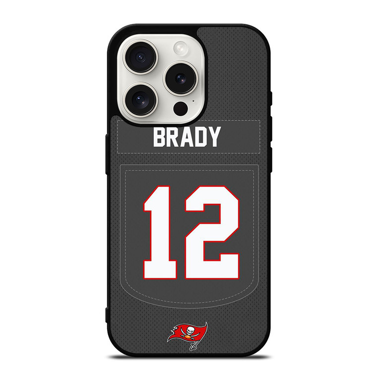 TOM BRADY TAMPA BAY BUCCANEERS NFL KIT iPhone 15 Pro Case Cover