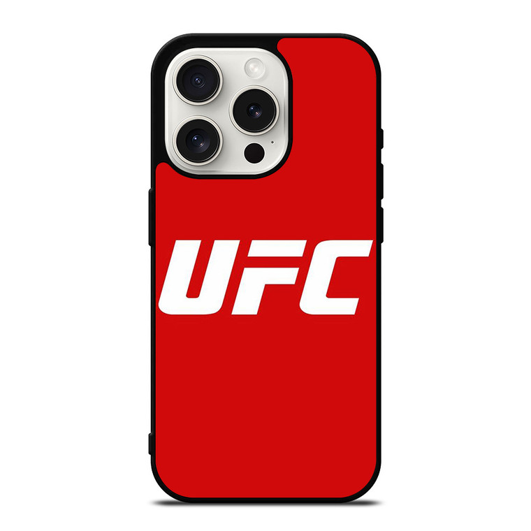 UFC FIGHTING RED LOGO iPhone 15 Pro Case Cover