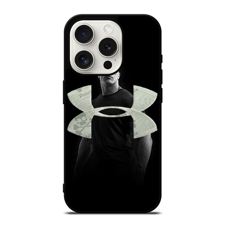 UNDER ARMOR THE ROCK DWAYNE JOHNSON iPhone 15 Pro Case Cover