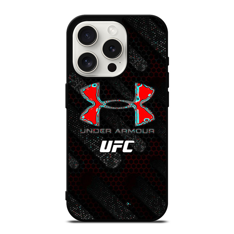 UNDER ARMOUR UFC WRESTLING LOGO iPhone 15 Pro Case Cover