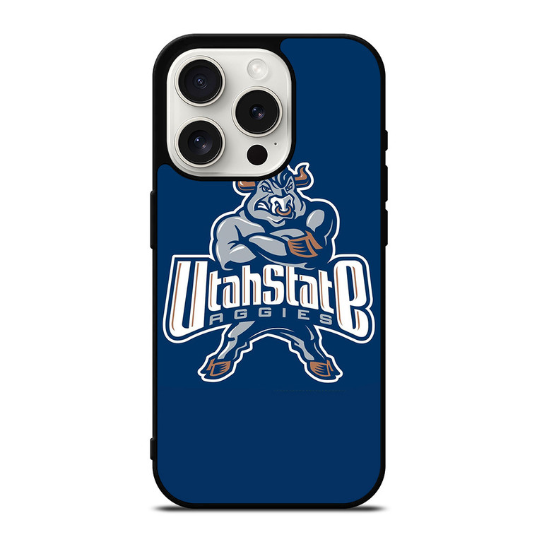 UTAH STATE AGGIES SYMBOL iPhone 15 Pro Case Cover