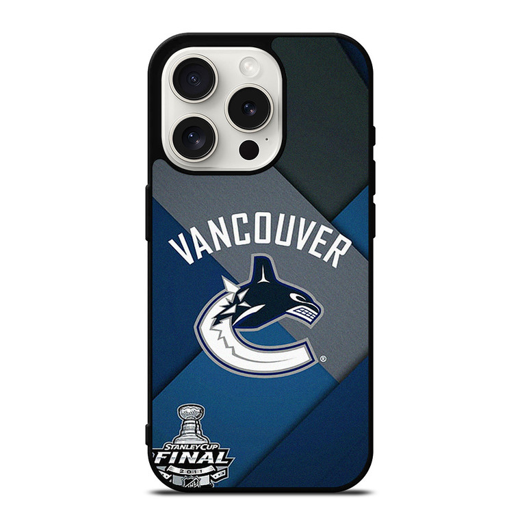 VANCOUVER CANUCKS STANLEY CUP FINAL iPhone 15 Pro Case Cover
