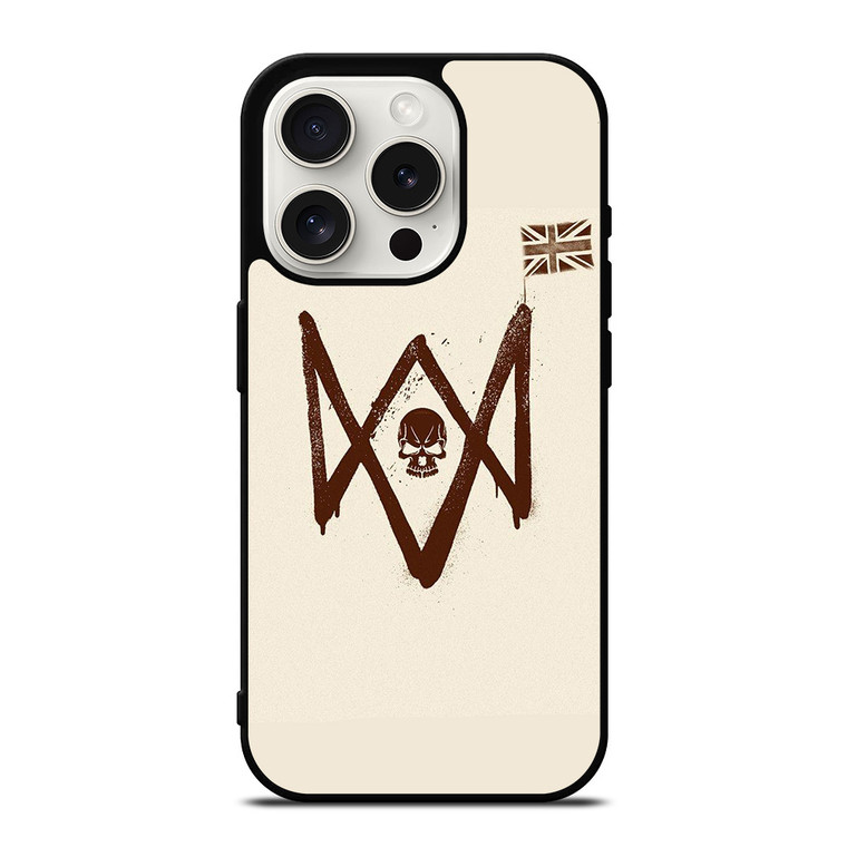 WATCH DOGS 2 SYMBOL iPhone 15 Pro Case Cover