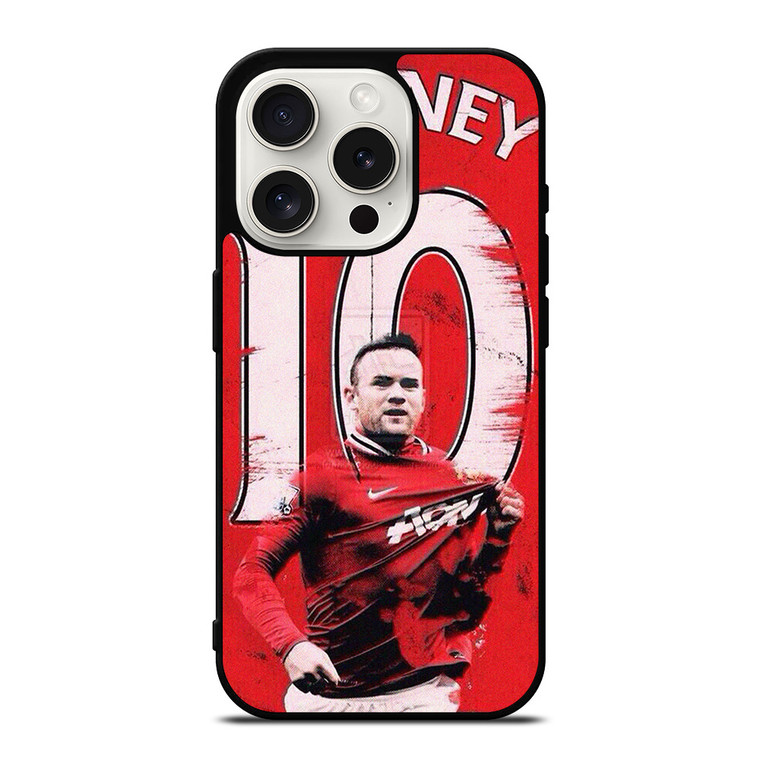 WAYNE ROONEY MAN UNITED LEGEND iPhone 15 Pro Case Cover