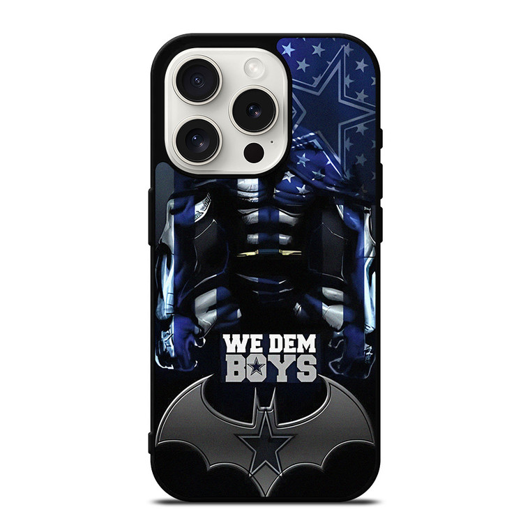 WE DEM BOYS DALLAS COWBOYS BATMAN iPhone 15 Pro Case Cover