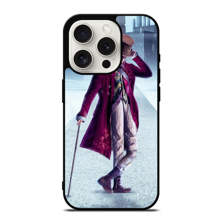 WILLY WONKA TIMOTHEE CHALAMET MOVIES iPhone 15 Pro Case Cover