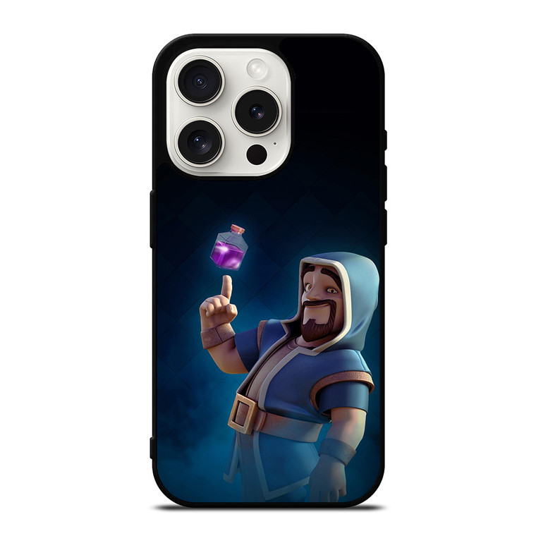 WIZARD CLASH ROYALE GAMES iPhone 15 Pro Case Cover