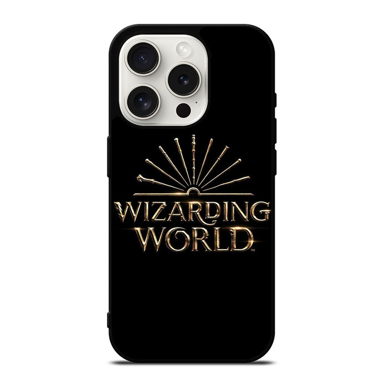 WIZARDING WORLD HARRY POTTER LOGO iPhone 15 Pro Case Cover WIZARDING WORLD HARRY POTTER LOGO iPhone 15 Pro Case Cover