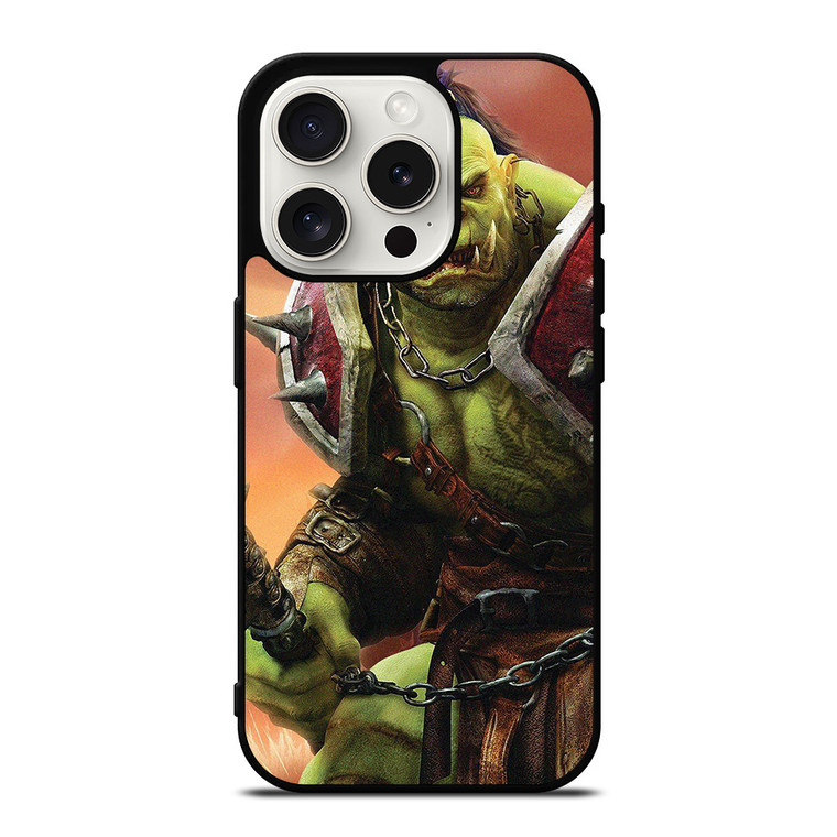 WORLD OF WARCRAFT ORC GAMES iPhone 15 Pro Case Cover