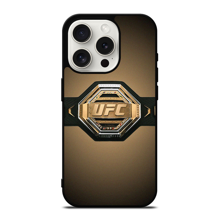 WORLD UFC CHAMPIONS WRESTLING BELT iPhone 15 Pro Case Cover