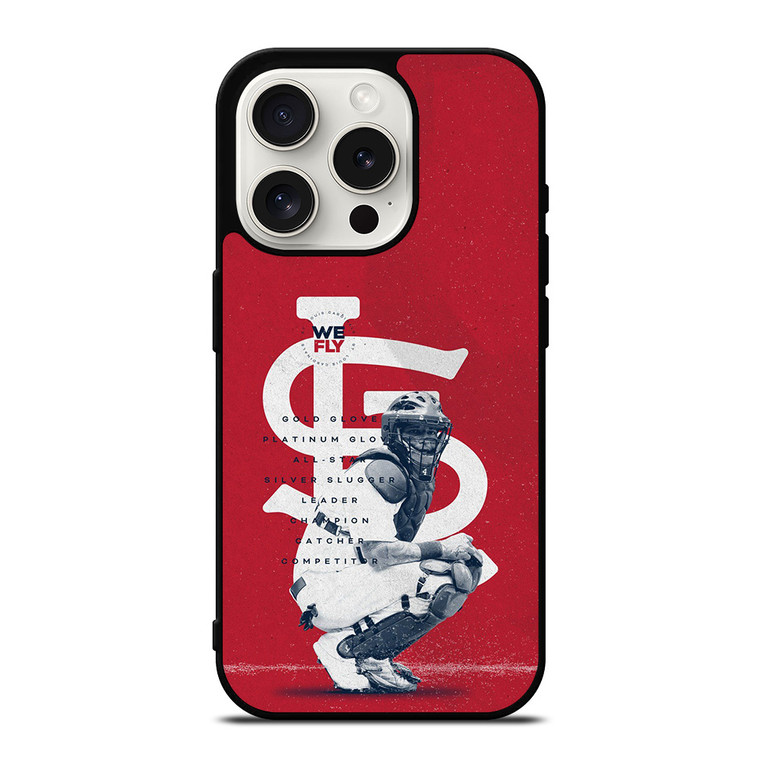 YADIER MOLINA SAINT LOUIS CARDINALS MLB 2 iPhone 15 Pro Case Cover