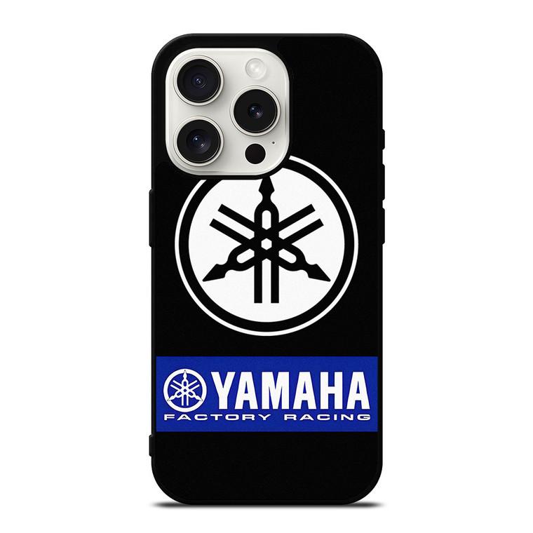 YAMAHA FACTORY RACING MOTOR iPhone 15 Pro Case Cover