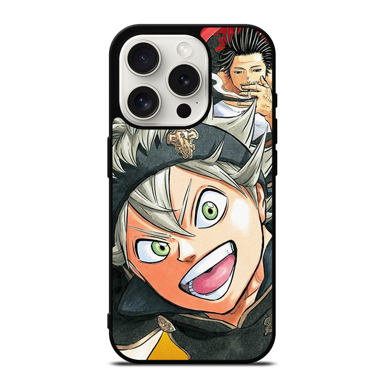 YAMI AND ASTA BLACK CLOVER ANIME iPhone 15 Pro Case Cover