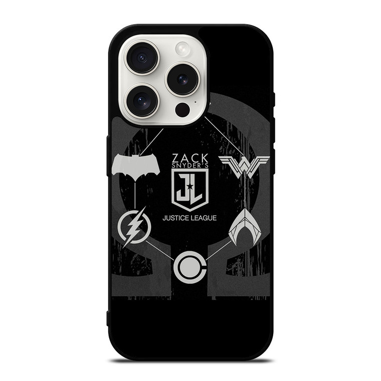 ZACK SNYDERS JUSTICE LEAGUE SYMBOL iPhone 15 Pro Case Cover