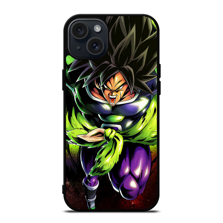 BROLY DRAGON BALL SUPER ART iPhone 15 Plus Case Cover