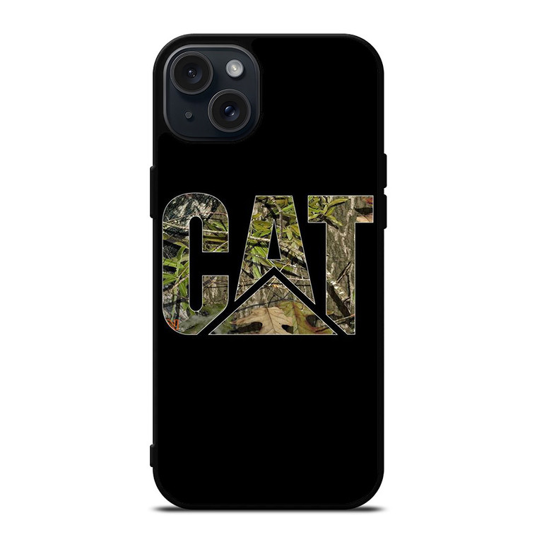 CATERPILLAR CAMO LEAF LOGO iPhone 15 Plus Case Cover