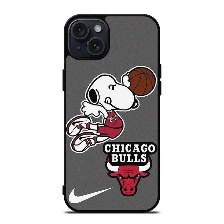 CHICAGO BULLS NIKE BASKETBALL iPhone 15 Plus Case Cover