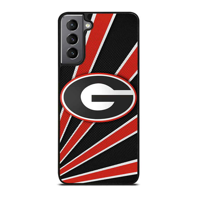 GEORGIA BULLDOGS FOOTBALL EMBLEM  Samsung Galaxy S21 Plus Case Cover