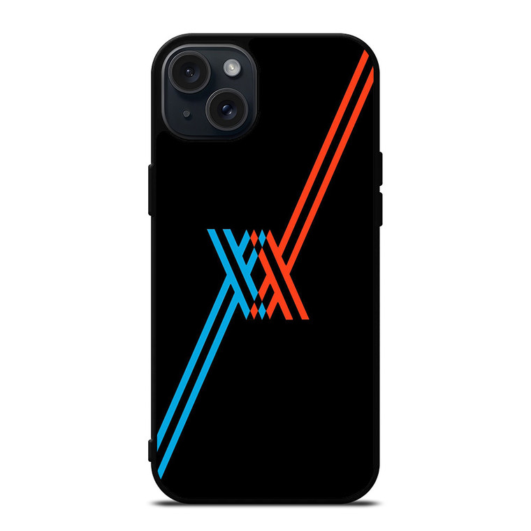 DARLING IN THE FRANXX MANGA LOGO iPhone 15 Plus Case Cover