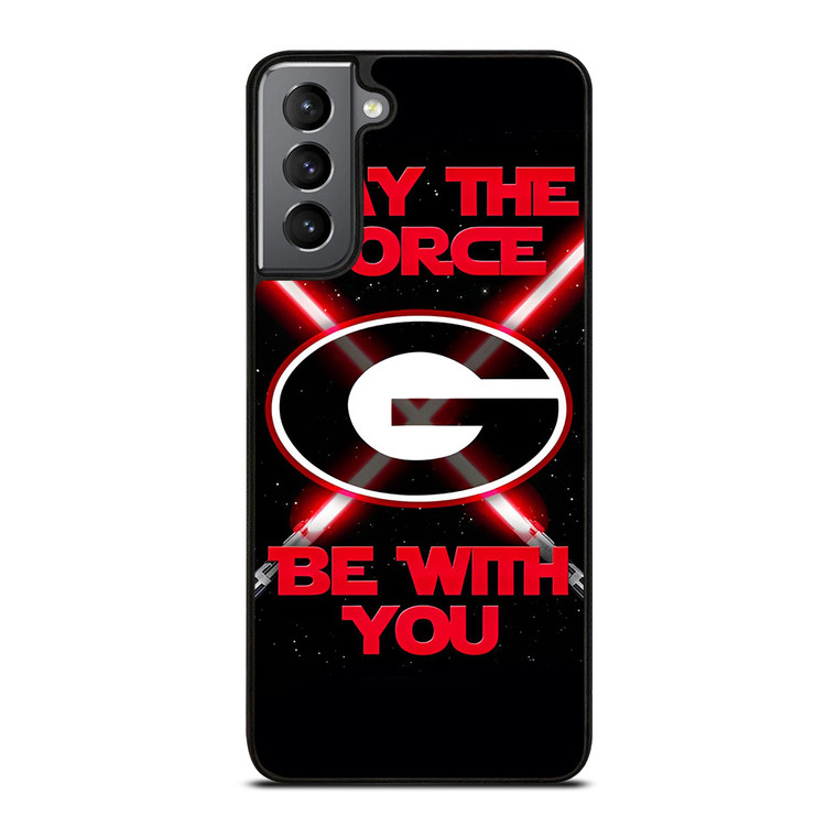 GEORGIA BULLDOGS FOOTBALL STAR WARS  Samsung Galaxy S21 Plus Case Cover