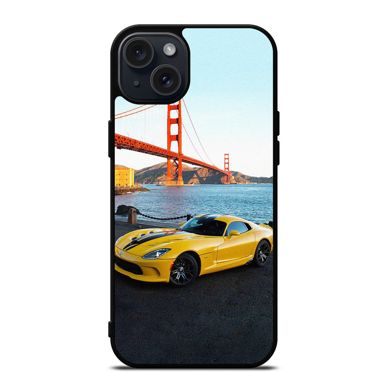 DODGE VIPER GOLDEN BRIDGE iPhone 15 Plus Case Cover