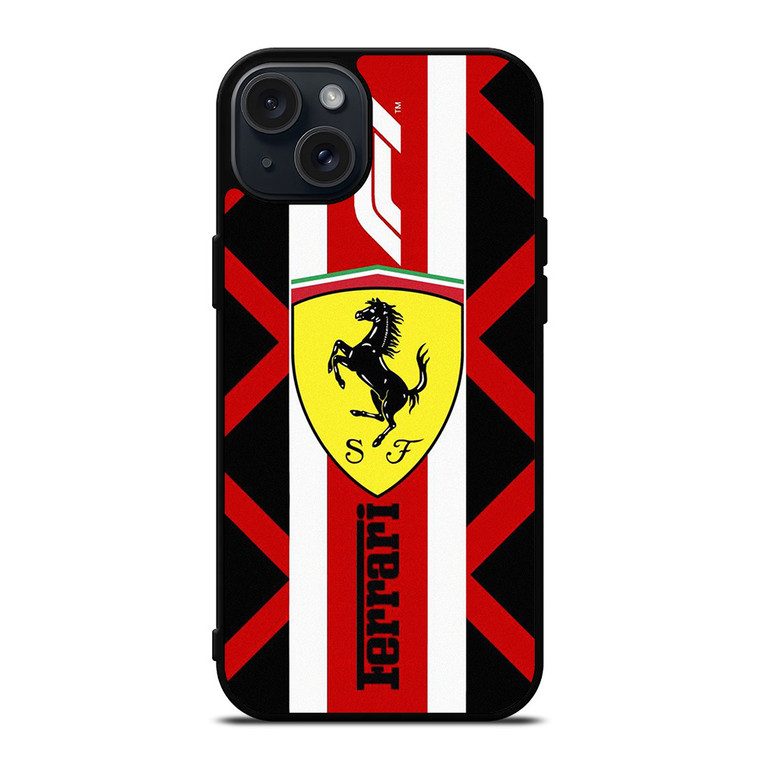 FERRARI F1 FORMULA 1 SYMBOL iPhone 15 Plus Case Cover