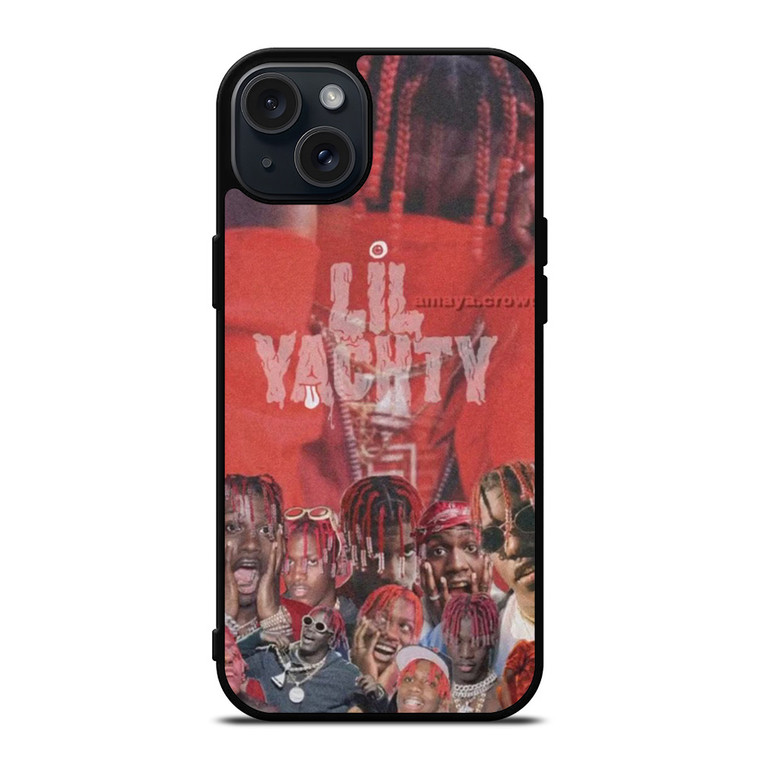 LIL YACHTY RAPPER COLLAGE  iPhone 15 Plus Case Cover