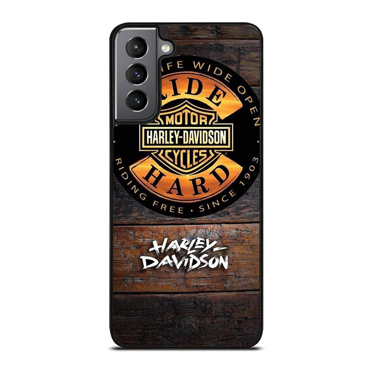 HARLEY DAVIDSON RIDING FREE 1903  Samsung Galaxy S21 Plus Case Cover HARLEY DAVIDSON RIDING FREE 1903  Samsung Galaxy S21 Plus Case Cover